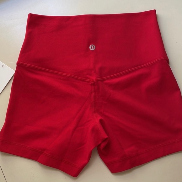 lululemon athletica Pants - Lululemon Red Align Shorts